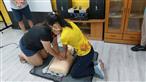6.講師說明如何交換執行CPR人員